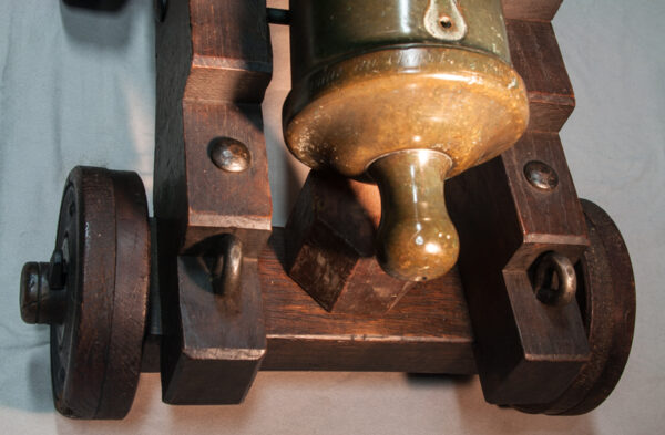 Rare French Naval Bronze 1 lb Cannon - Image 3