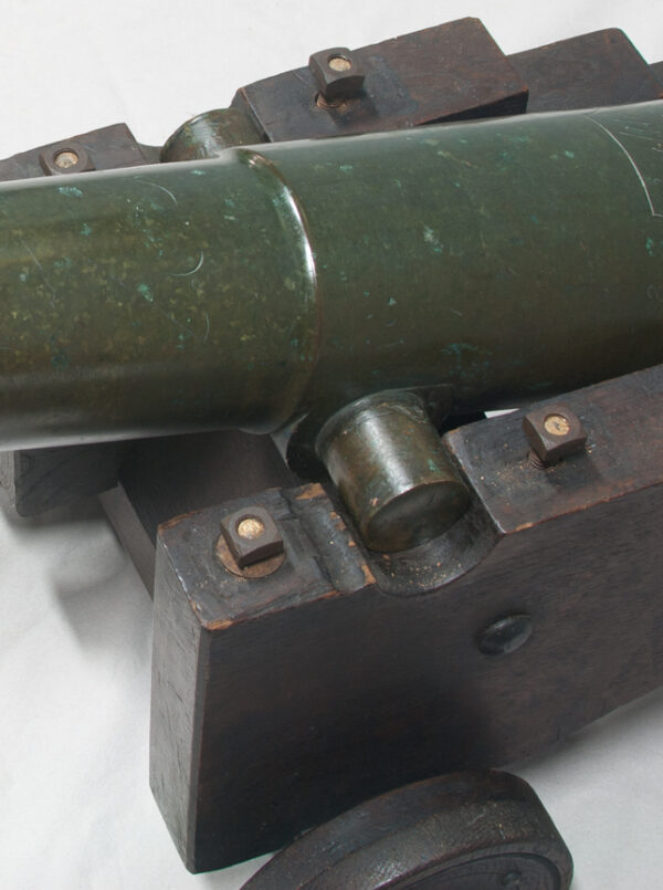 Rare French Naval Bronze 1 lb Cannon - Image 2