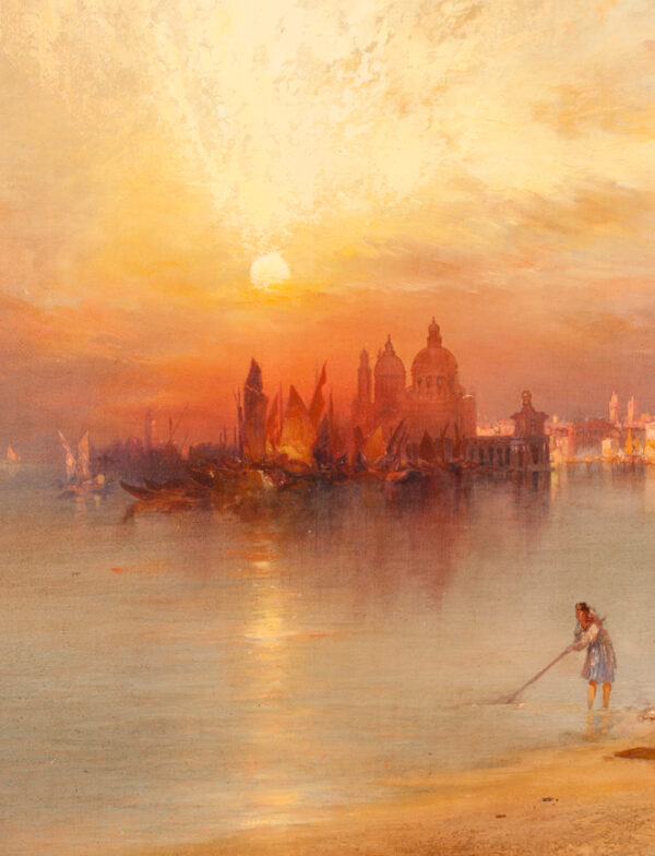 Sunset View of the Gateway of Venice - Image 10
