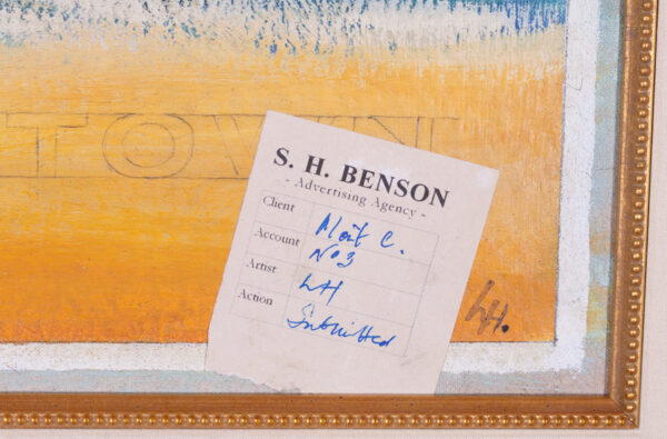White Star TITANIC Moet Chandon Original Advertising Art - Image 3