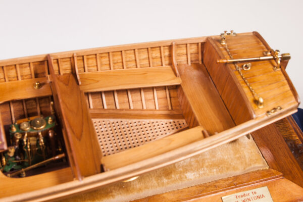 Builder's Dockyard Model of a Steam Tender - Image 5