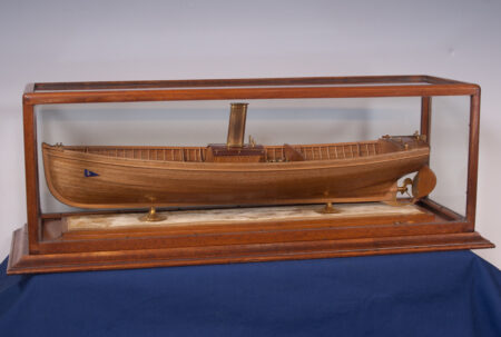 Builder's Dockyard Model of a Steam Tender