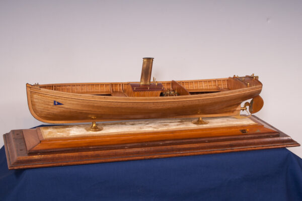 Builder's Dockyard Model of a Steam Tender - Image 12
