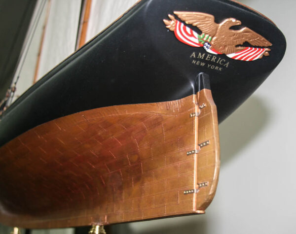 Contemporary Model of the Sailing Yacht AMERICA - Image 2