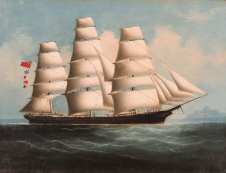 Ship FRANK CARVILL off Hong Kong