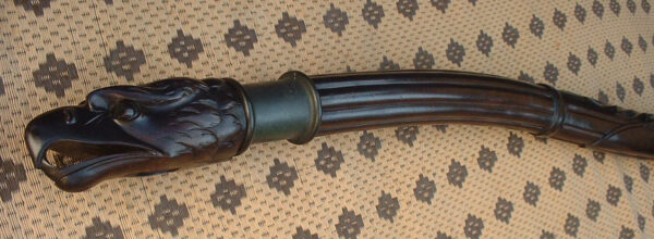 19th Century Bald Eagle American Yacht Tiller Arm - Image 4