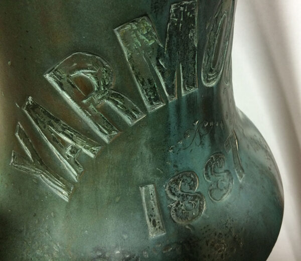 Bronze Ship's Bell from the Steel Steamer Yarmouth of 1887 - Image 9