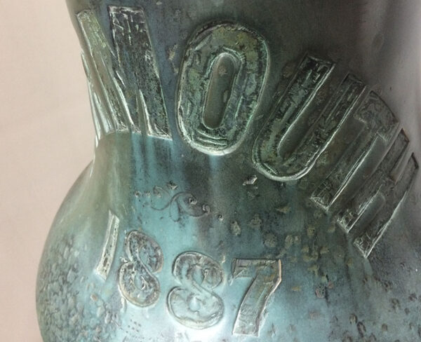 Bronze Ship's Bell from the Steel Steamer Yarmouth of 1887 - Image 7