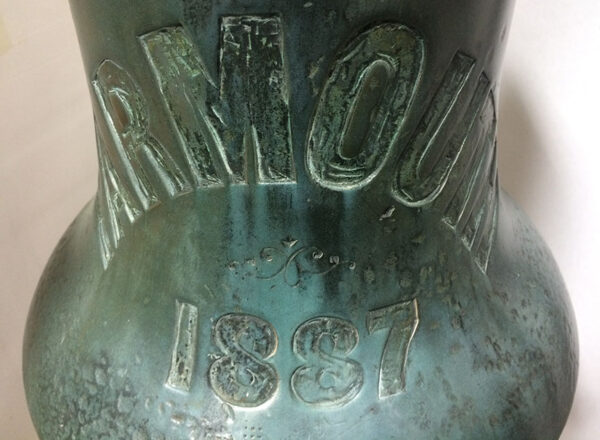 Bronze Ship's Bell from the Steel Steamer Yarmouth of 1887 - Image 8
