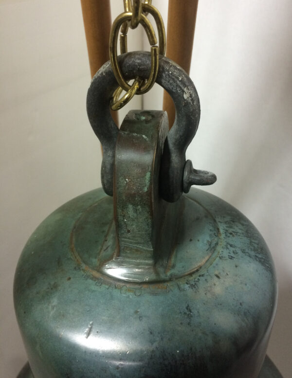 Bronze Ship's Bell from the Steel Steamer Yarmouth of 1887 - Image 6