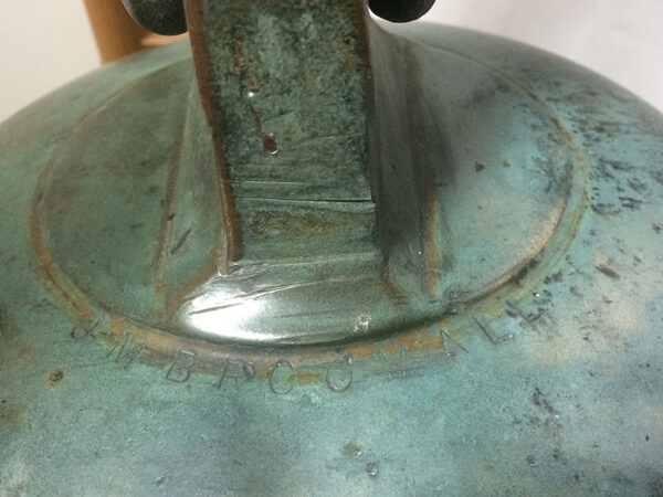 Bronze Ship's Bell from the Steel Steamer Yarmouth of 1887 - Image 5