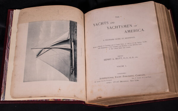 Yachts and Yachtsmen of America Vol I- Dated 1894 Henry Mott Editor - Image 7