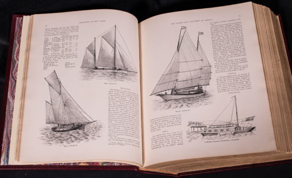 Yachts and Yachtsmen of America Vol I- Dated 1894 Henry Mott Editor - Image 8