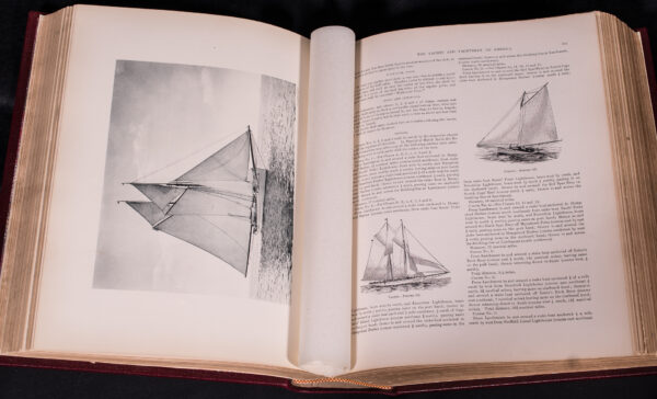 Yachts and Yachtsmen of America Vol I- Dated 1894 Henry Mott Editor - Image 10