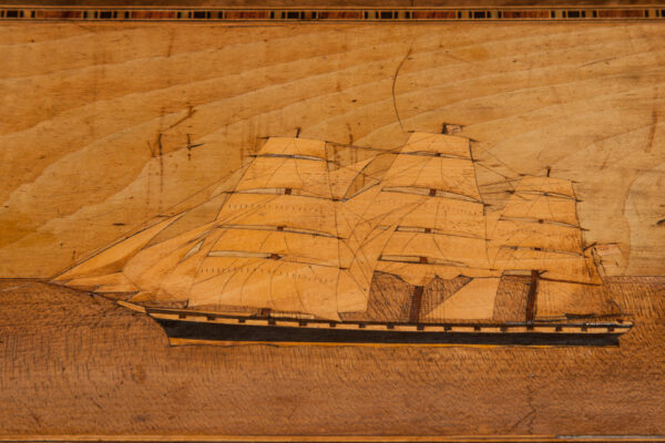 Trinity Lighthouse Box with Two Ships - Image 4