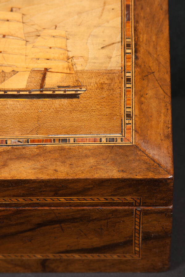 Trinity Lighthouse Box with Two Ships - Image 3