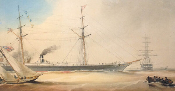 Shipping in the River Humber Off Hull, England - Image 6