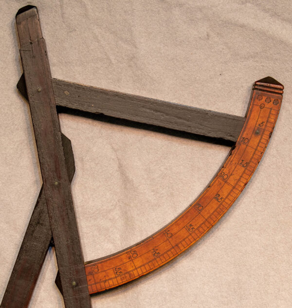 John Urings Ebony and Boxwood Backstaff - Image 4