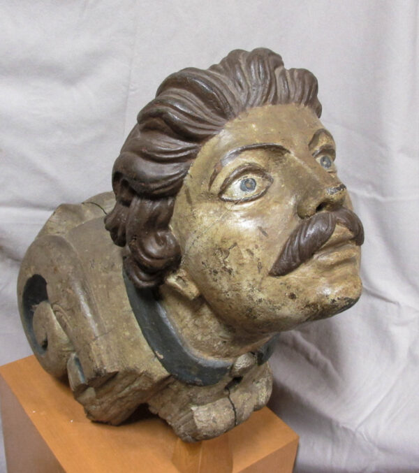 Ships Figurehead of a Sailing Man - Image 6