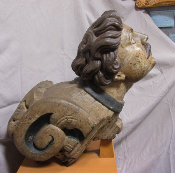 Ships Figurehead of a Sailing Man - Image 5