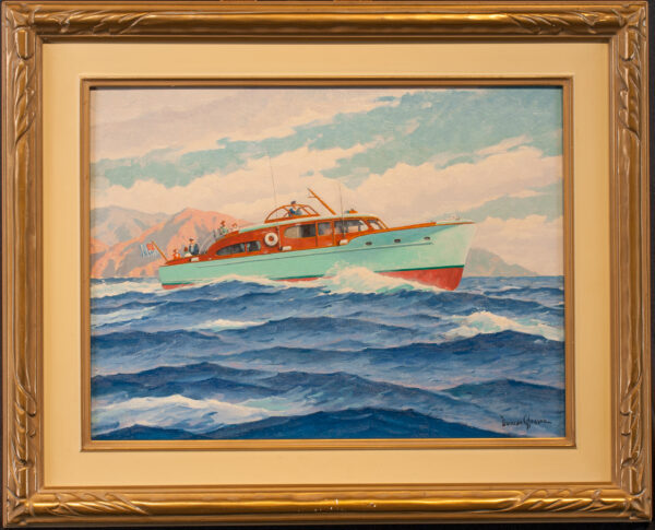 The Yacht KITSKAD Off Catalina Island - Image 4