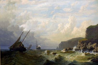Fishermen Off The Chimneys, Grand Manan