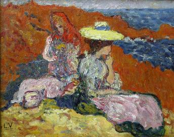 Jeune Femmes sur las Rochers