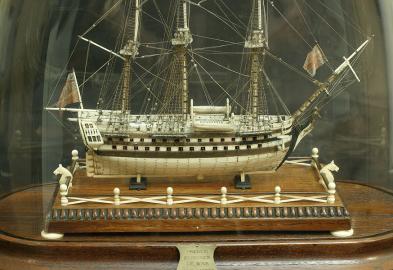British 58-Gun Third Rate POW Ship Model