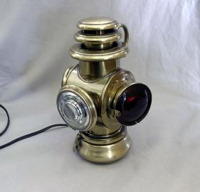 Brass Ship's Paragon Launch Light by Dietz