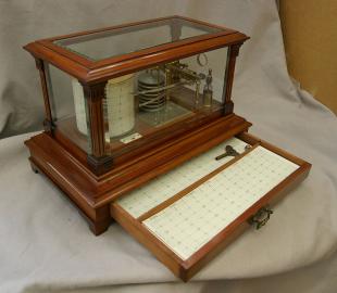 Barograph - Thermograph Recording Barometer