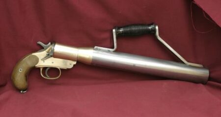 Ship Docking Line Gun by English Maker; Schermuly.