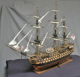 Scratch Built Ship Model,  HMS VICTORY