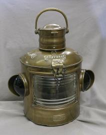 Authentic Rare Masthead Lamp by Simpson Lawrence & Co. Glasgow