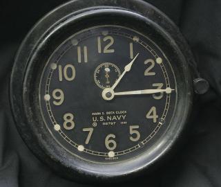 United States Navy Mark I Deck Clock by Chelsea- Serial number 66797