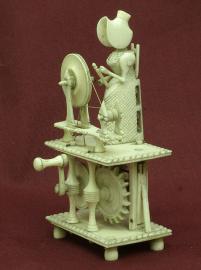 Napoleonic Prisoner Of War Bone Automated Spinning Jenny