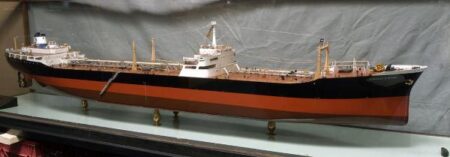 Builder's Dockyard Model Turbine Oil Tanker CHARLES E SPAHR