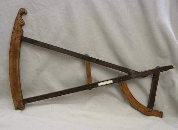 Early American Backstaff, Dated 1762