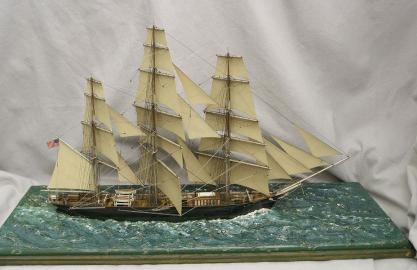 Cased Ship Model SIR LANCELOT