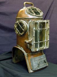 US Navy - Miller Dunn Shallow Water Diving Helmet Style 3, #668