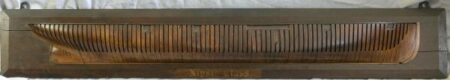 Builders Half-Block Ship Model, Civil War Union Gunboat NIPSIC