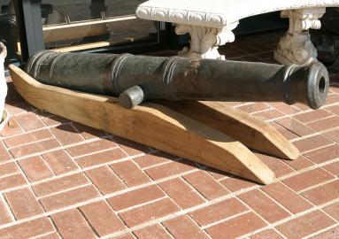 Large Bronze VOC Style Cannon -East Indian Company