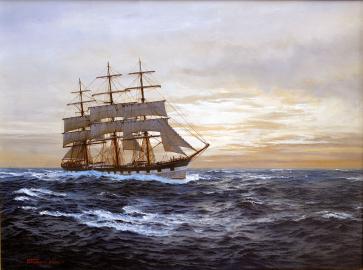 Full rigged ship BALCLUTHA