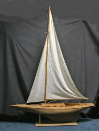 Scratch Built Plank On Frame Pond Model