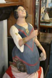 Ship's Figurehead of a Scottish Lass
