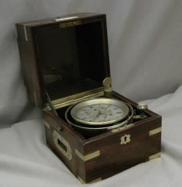 American Marine Chronometer by H.H. Heinrich  14 Salm St. New York