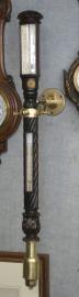Extremely Rare Mahogany Twist Gimballed Barometer by: Henry Frodsham - Castle Street,  London