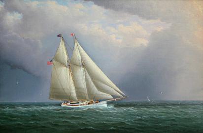 Schooner AGNES of the Atlantic Yacht Club