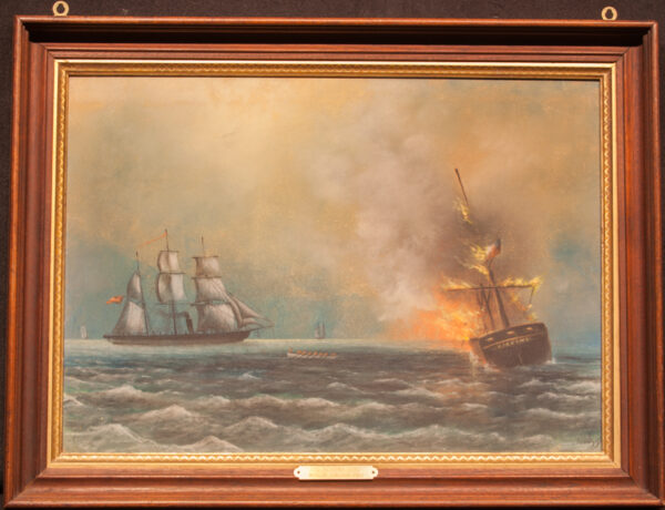 CSS ALABAMA Sinks the Whaler VIRGINIA - Image 3