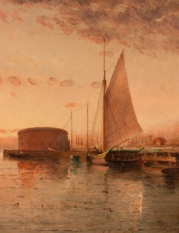 Ferry Arriving, Castle Clinton in New York Harbor - Image 4