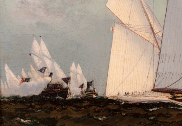 Yacht MAYFLOWER Defending the Americas Cup - Image 6